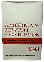 American Jewish Year Book 1993 (American Jewish Year Book) 0827604475 Book Cover
