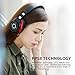 Bluedio U (UFO) PPS 8 Drivers High-End Bluetooth Headphones Revolution/3D Sound Effect/Aluminum Alloy Build/Hi-Fi Rank Wireless&Wired Over-Ear headsets with Carrying Hard case Gift (Black and Red)