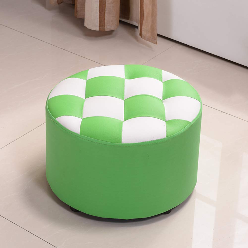 Tabouret cube pour manque de place, petit pouf repose-pieds ottoman compact de salon