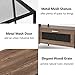 Tribesigns 75 Inch TV Stand for TVs Up to 85 inch, Console Table Entertainment Center with Storage Cabient and Shelves for Living Room, Industrial Brown