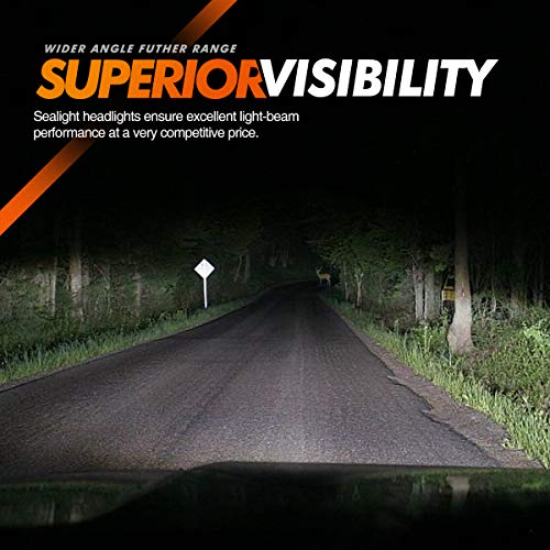 image for SEALIGHT H13/9008 LED Headlight Bulbs 9140/9145/H10 Fog Lights Combo 1