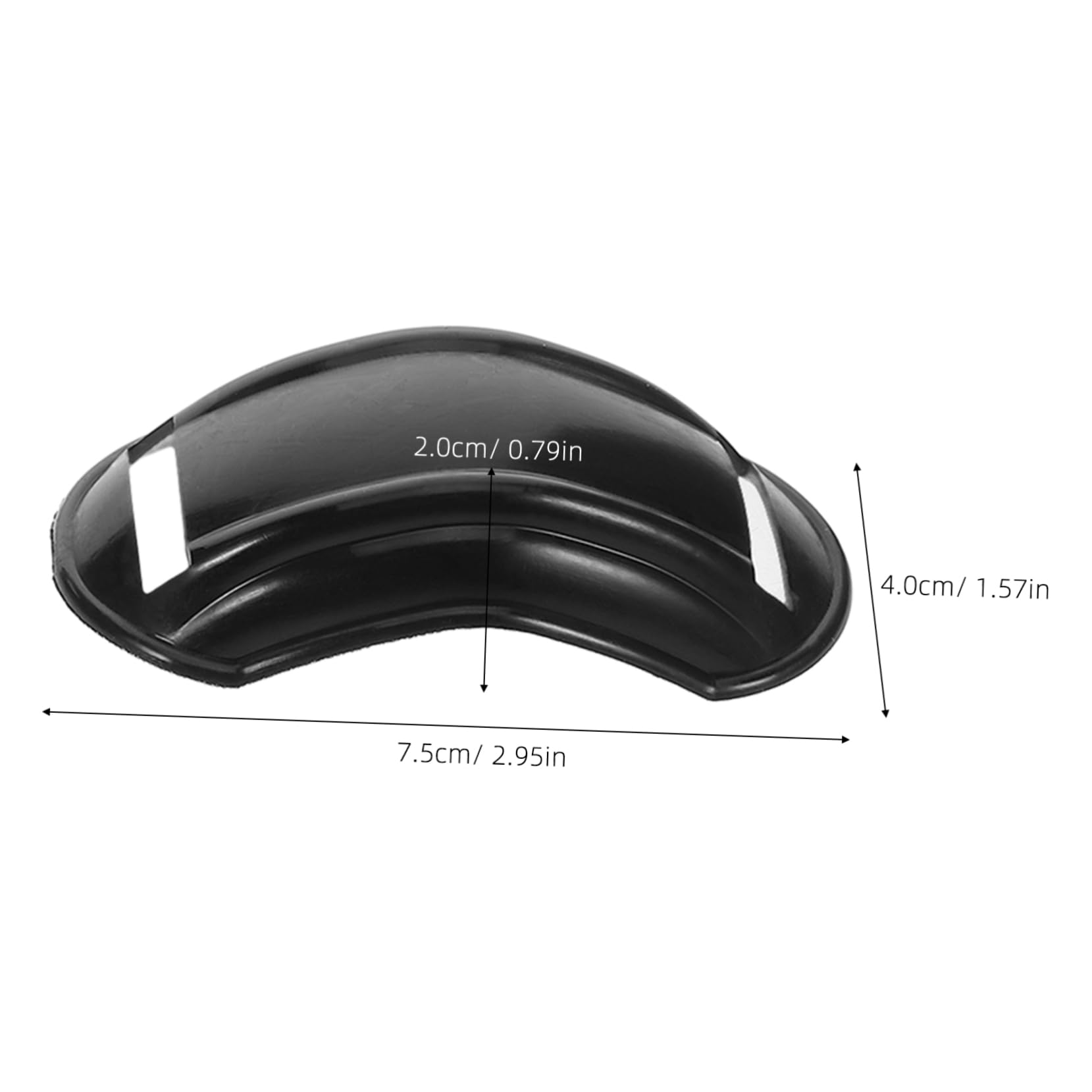 Toddmomy 20pcs Chin Guard Pad Electric Bike Accessories for Enhanced Comfort and Safety Durable Chin Support for Long Rides Fits Standard Helmets