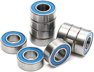 Reemplazo de rodamientos 20 piezas rodamiento MR128RS ABEC-5 8 * 12 * 3,5mm rodamientos de bolas de MR128-2RS en miniatura RS MR128 2RS con L-1280DD sellado azul