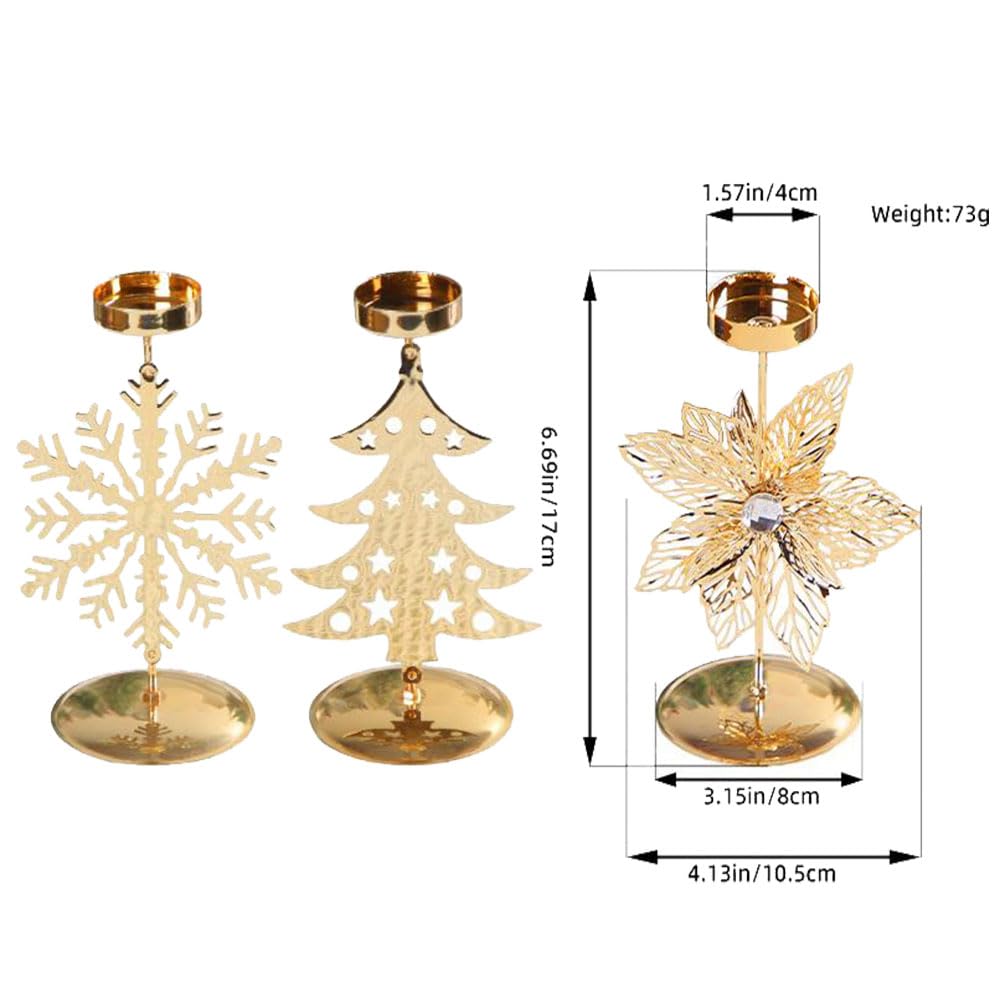Amazon.co.jp: LTDHVE クリスマスキャンドルホルダー アイアン
