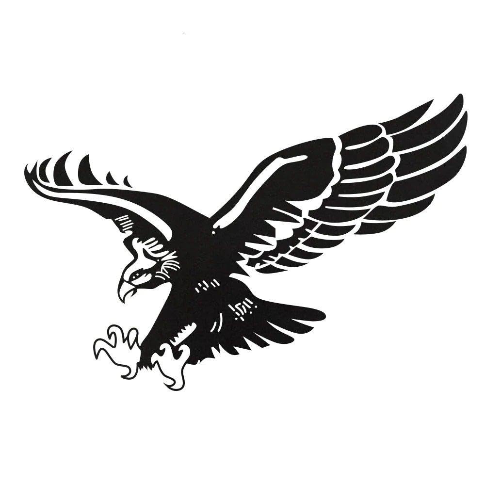 Universal Car Side Door Vinyl Film Stickers Auto Graphics Automobile Styling Decoration(Matt Black,40cmx27cm)