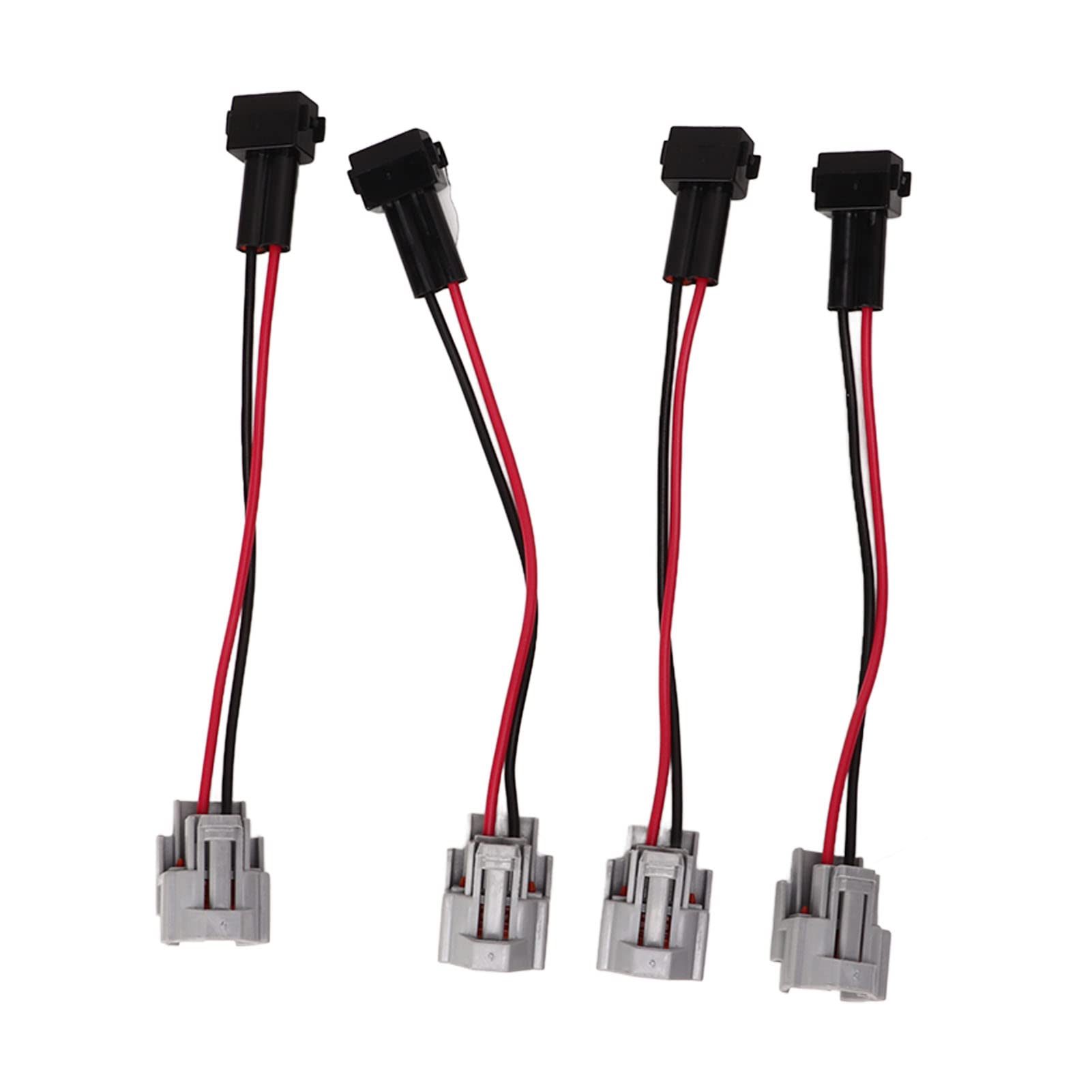 Système de Carburant 4 Pièces Adaptateur de Harnais D'injecteur de Carburant pour Femelle à Ev1 A Adaptateur Mâle Remplacement de Prise pour Civci K20 K24