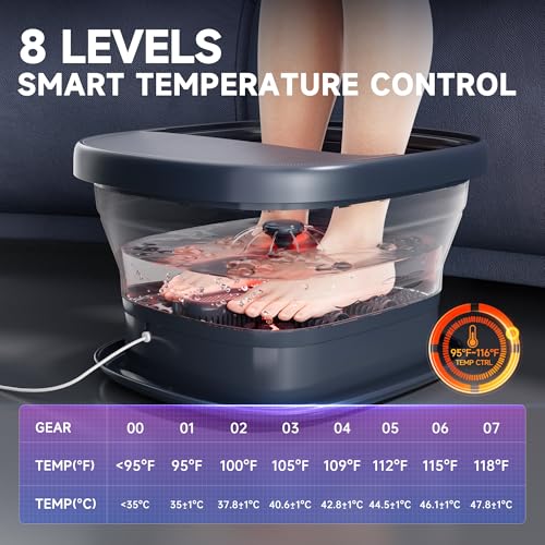 50% Off FTSAONG Collapsible Foot Spa with Heat - Image 3