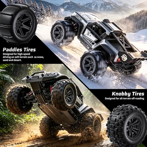 TASTIEN 1:14 Scale All Terrain RC Car,4WD Remote Control Cars for Boys Gift by TASTIEN - Used condition - Image 7