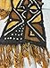Brown African Mudcloth Scarf/Bogolan Boho Scarf/Unisex Handmade Scarf/Bogolan Mudcloth Scarf/Scarves/Gift for Her/Gift for Him/Chrismas Gift