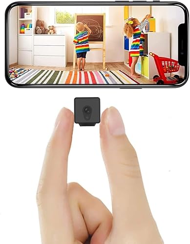 4K Wireless Wifi Security Camera Mini Home Indoor Outdoor Camera, Smart Home Camera Small Nanny Cam House Office Cameras Mobile Phone APP Remote,