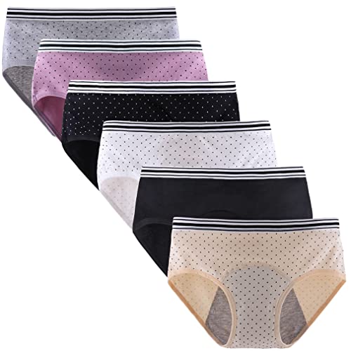 Ropa Interior de Algodón para Adolescentes: Bragas a Prueba de Fugas