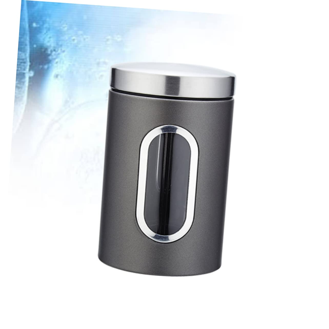 PRETYZOOM Lata Sellada De Acero Inoxidable Ideal Para Almacenar Alimentos Condimentos y Otros Productos Secos