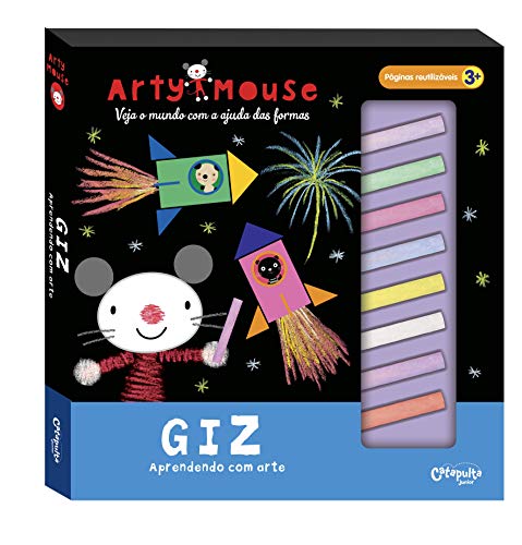 Arty mouse: giz – Aprendendo com arte