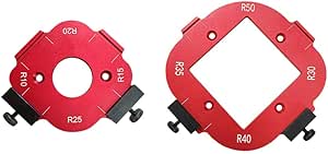 Amazon.com: 2pcs Router Corner Radius Template for Woodworking ...