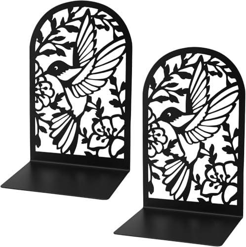 Sujetalibros Sujeta Libros Estantería de Metal-para Casa, Oficina, Infantil, Escuelas