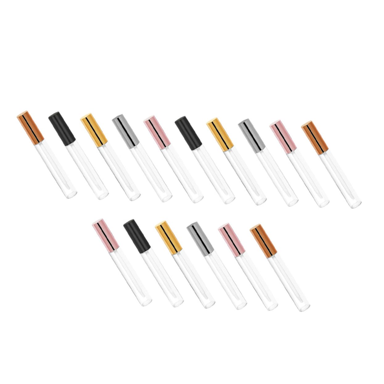 Tubi per Lucidalabbra Facili da Usare 30 Pezzi in ABS da 10ml Leggeri e Portatili, per Fai-da-te e Viaggio | Mini Contenitori per Rossetto, per Viaggio e Diy, Leggeri e Facili da Usare