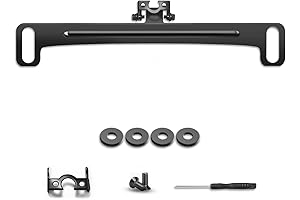 Pixelman Universal Car Rear View Camera License Plate Bracket Backup Camera Mount