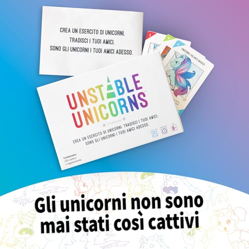 Asmodee Unstable Unicorns Jeu De Cartes Fête - vue 3