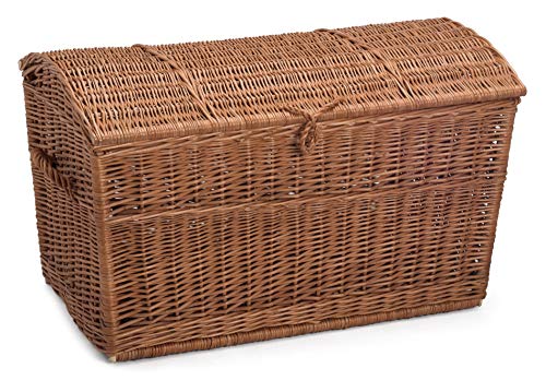 Prestige Wicker Willow Chest Storage Large, Natural
