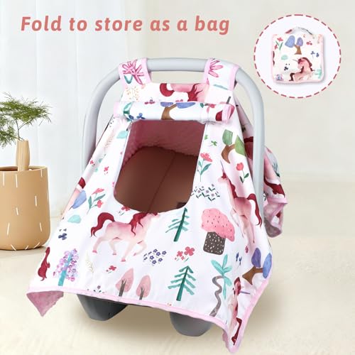 Soporte para cabeza y funda para asiento de bebé miniatura 6