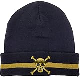 Ripple Junction One Piece Adult Unisex Straw Hat Skull Watchmen Beanie OS Black