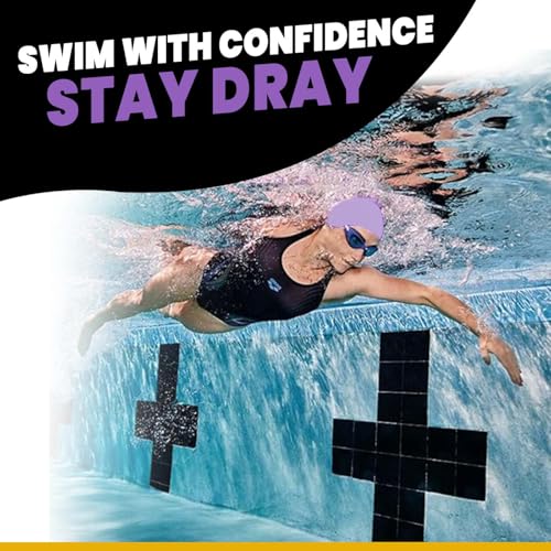 Image of GLAN Silicone Swimming Cap for Kids and Adults Waterproof Swimming Pool Cap for Women and Men (Light Purple)