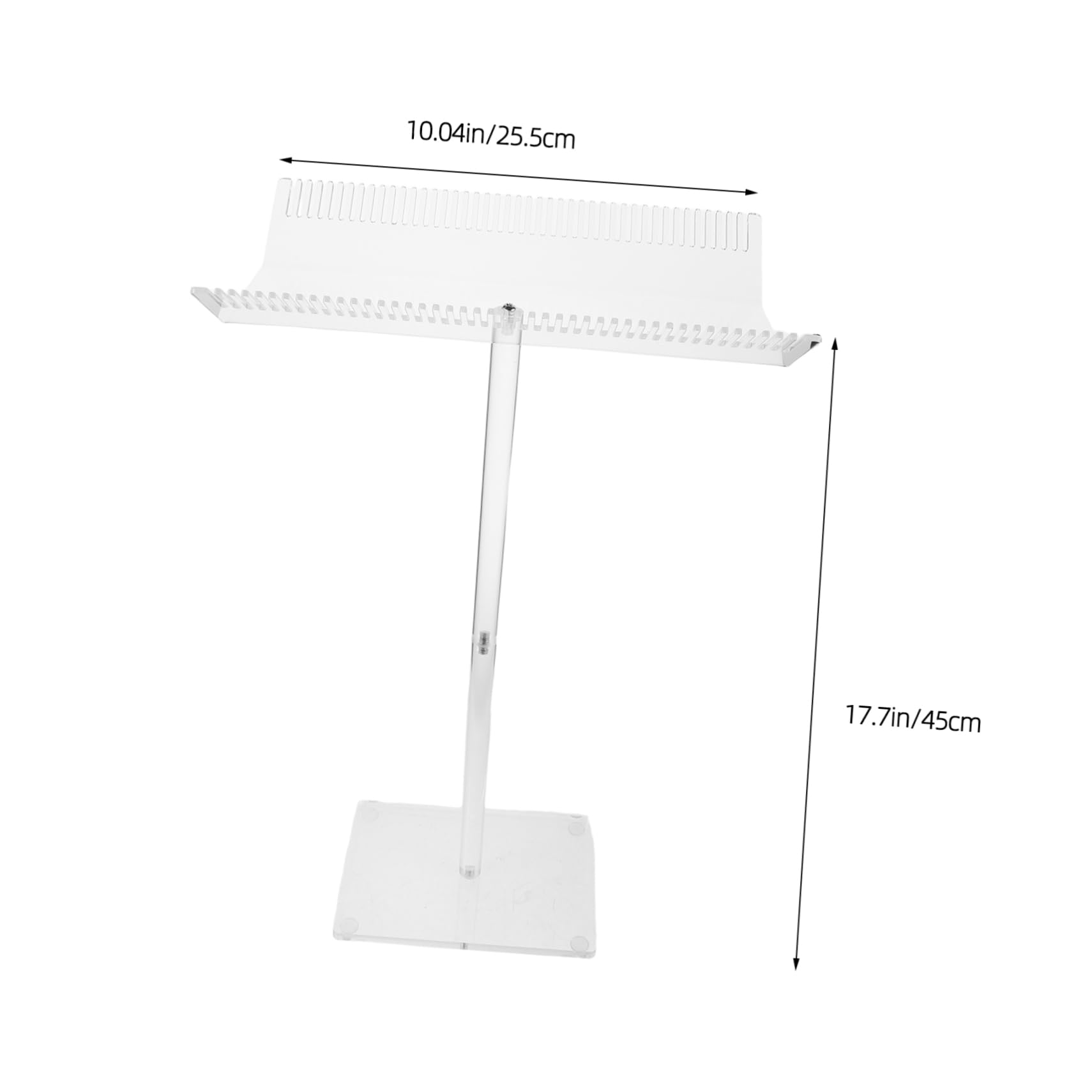 UKCOCO Supporto Per Extension Per e Parrucche Espositore in Acrilico Trasparente Design Facile Pulire e Manutenere