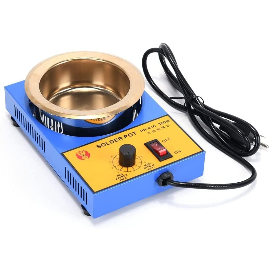 See full amazon price history chart for UPTODATETOOLS Solder Pot Titanium Melting Soldering Tin Furnace for Iron Solder AC110V 300W 100MM 300W Solder Pot Tin Melting Furnace Thermoregulation Soldering Desoldering Bath UPTODATETOOLS Solder Pot Titanium Melting Soldering Tin Furnace for Iron Solder AC110V 300W 100MM 300W Solder Pot Tin Melting Furnace Thermoregulation Soldering Desoldering Bath (B0D5VDMB7T) Amazon Price History, Amazon Price Tracker