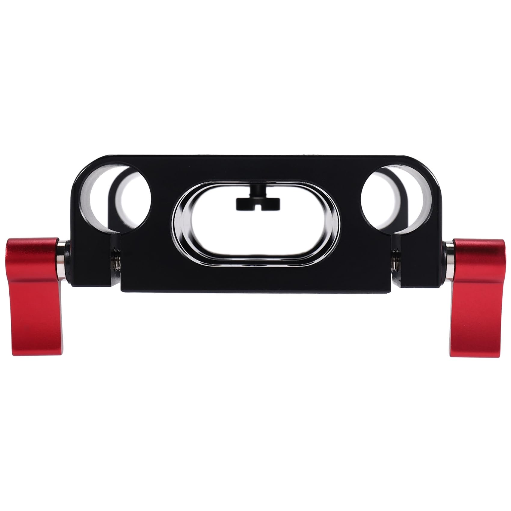 Placa Base de CáMara MultifuncióN con Abrazadera de Riel de Varilla de 15 Mm para Accesorios de Soporte de Plataforma de Hombro de CáMara DSLR