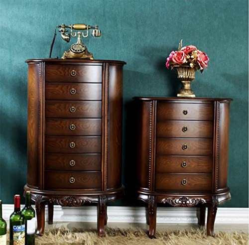 Headsitg 6 Pcs Antique Drawer Pull Ring Cabinet Ring Handle Cabinet Drawer Dressing Knob Handle Antique Brass - Image 7