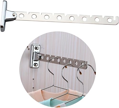 GATHINESS Soporte para bufandas de dormitorio, gancho para ropa, ahorrador de espacio, para chaqueta, estante colgante de ropa, perchero de ropa,