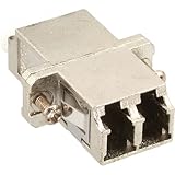 Glasfasertyp:Multi-Modus InLine 89989M LWL Metall-Kupplung, Duplex LC/LC, multimode, Keramik-Hülse, zum Einbau