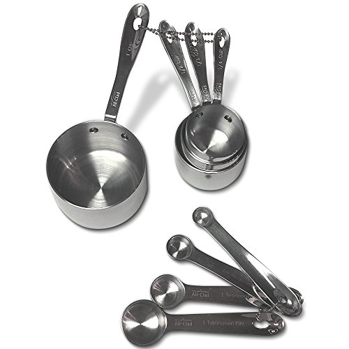 All-Clad measuring spoons with extra long handles