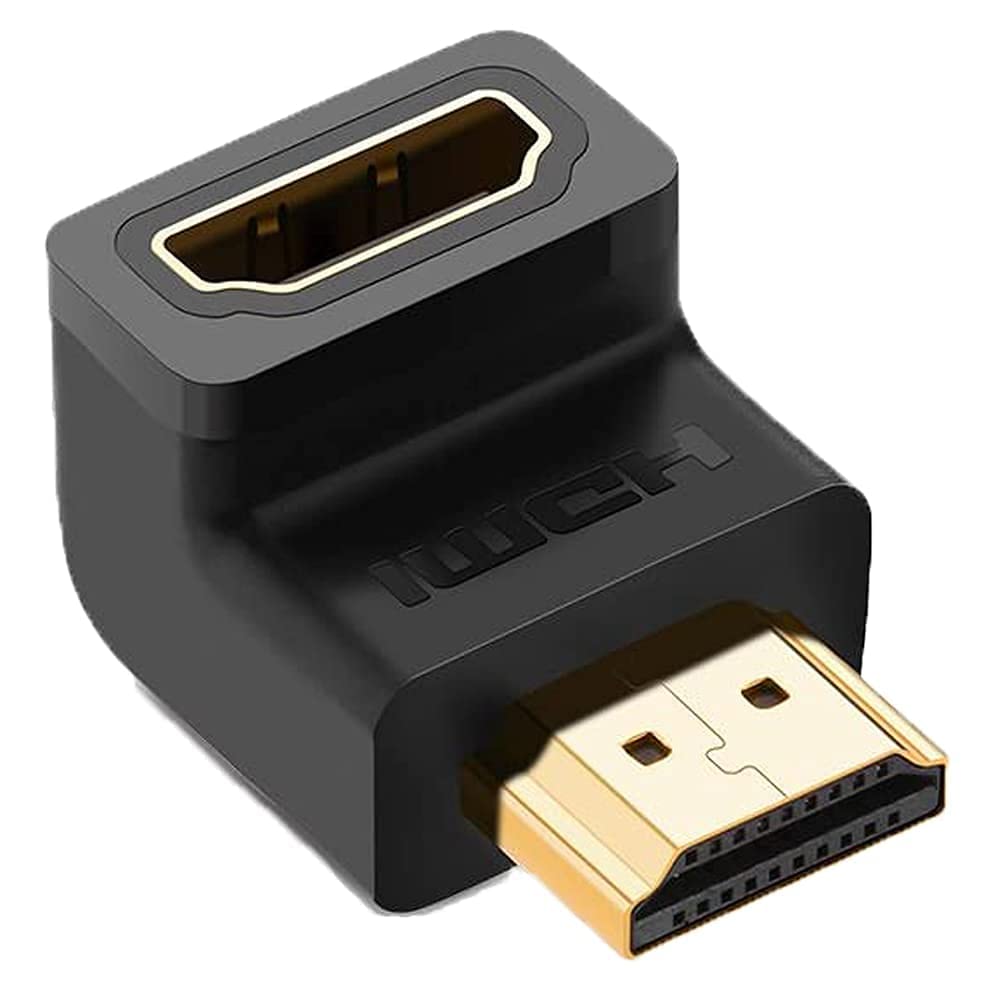 HiperAds Hdmi Adapter, 90 Degree Right Angle HDMI Adapter Male to Female, 90 Degree HDMI Bend, L-Shaped HDMI Jointer Compatible with Roku, Fire Stick,Chromecast, Nintendo Switch,HDTV,Laptop, X-box (B0BFJKF8G3) Amazon Price History, Amazon Price Tracker