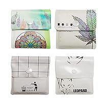 Taschenaschenbecher, Zigarettenaschenbecher, tragbar, Mini-Zigarettenaschenhalter, geruchloser Aschenbecher für Raucher, Outdoor-Reisen (4 Stile)