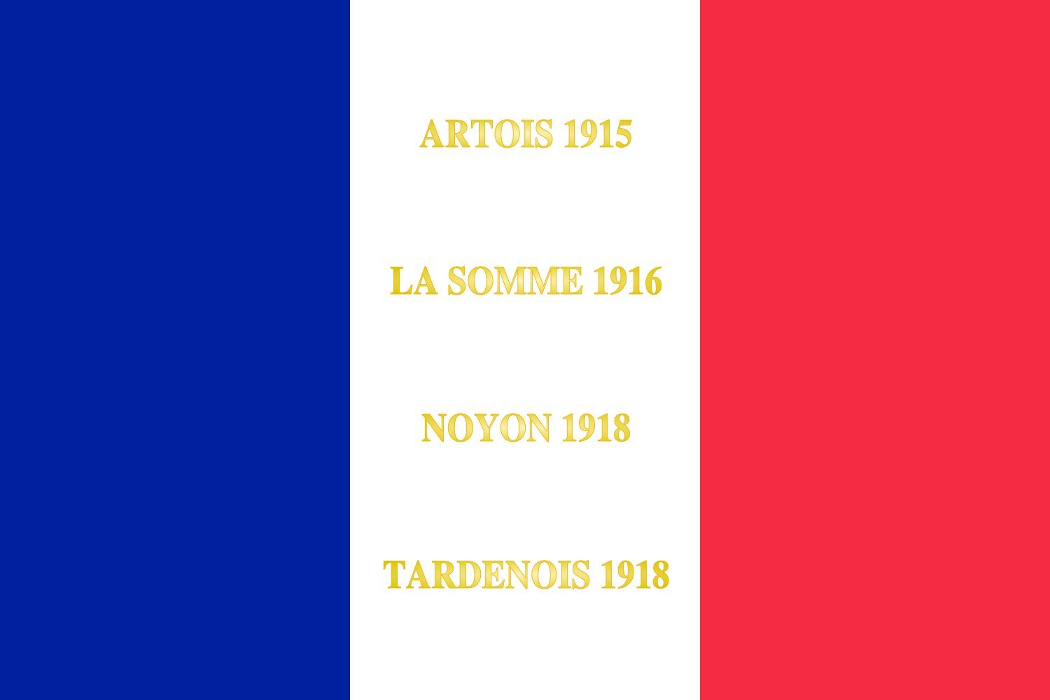 Drapeau Large 329e régiment d infanterie cadeau pour collectionneur