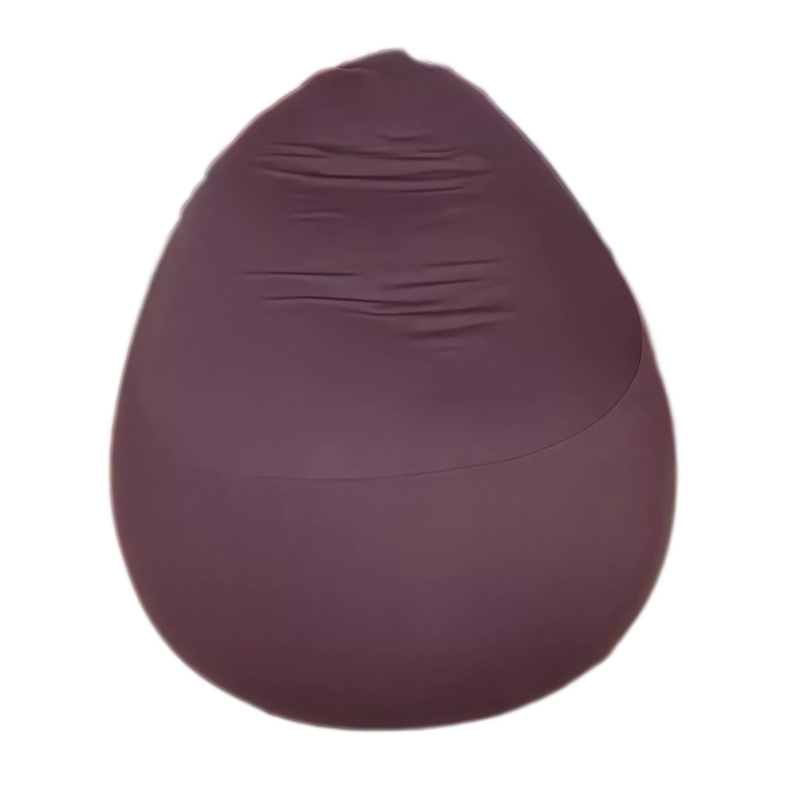 Krzesło z workiem fasolowym na świeżym powietrzu Sofa z pojedynczą torbą fasolową do fotela Leniwy salon siedzenia przy oknie balkonowym(Brown)