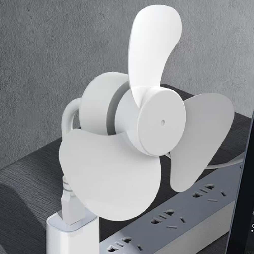 USB Fan with Flexible Neck, Suitable for laptops and PCs, Multi-Functional mini Portable Summer USB Fan, Flexible Cable, Suitable for Travel and Camping.