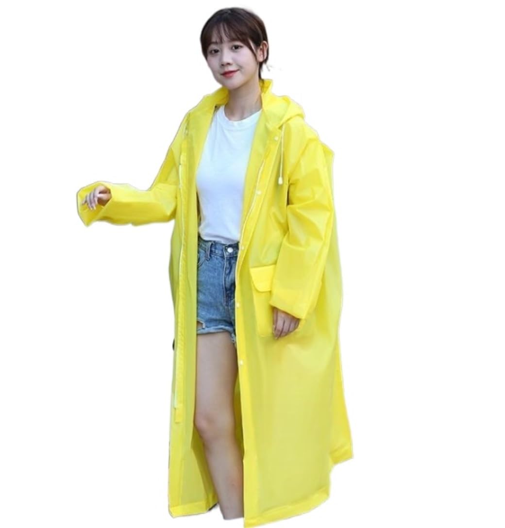 Poncho Pioggia Poncho Impermeabile Impermeabile In Tessuto Veicolo Elettrico Lungo E Addensato, Monopezzo Da Passeggio Per Esterni A Prova Di Pioggia Cappotto di Pioggia Poncho Antipioggia ( Color : Y