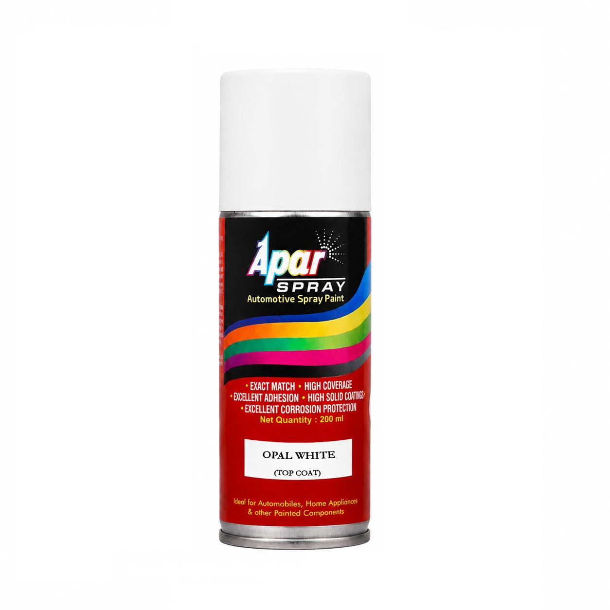 APAR Spray Paint Opal white (RC Colour Name) Compatible for Tata Tiago and Tigor -200 ml (Pack of 1-Pcs)