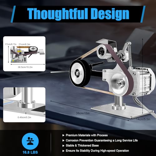 Electric 1x30 Belt Grinder 550W