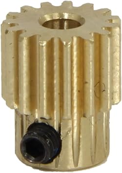 Jamara 130592 Motor Gear for Tiger Monster Truck, 15T, 3.17 mm Shaft, Multi Color