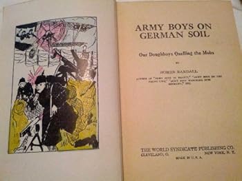 Hardcover Army Boys on German Soil Book
