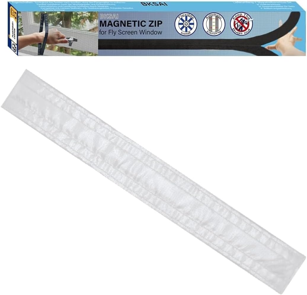 Magnetic Opening, Net Not Included, Window Screen Accessory, Easy to Open & Close Window, Window Screen Accessories
