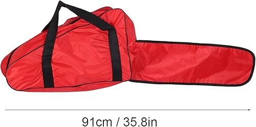 Miniatura 5 de Bolsa de motosierra, bolsa de almacenamiento acolchada para motosierra, bolsa de transporte portátil para motosierra de 12, 14 y 16 pulgadas, bolsa