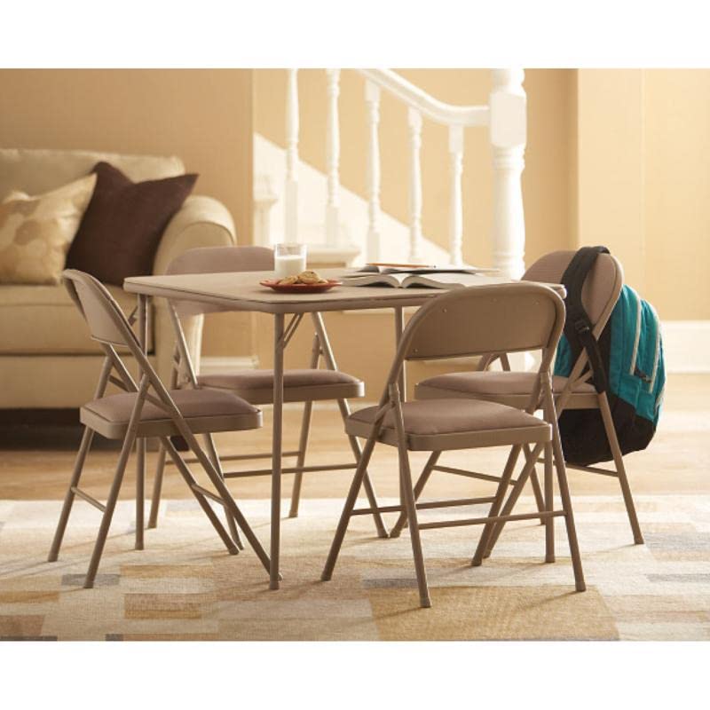 【美品】Cosco ブラウン 正方形 折りたたみテーブル 34インチ Amazon.com: Cosco Square Folding Table 34