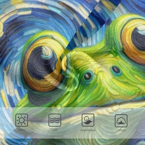 Cute Funny Frog Starry Night Panties Little Girl Toddler Underwear Floral Cotton Fun Undies Kids Briefs 2t3