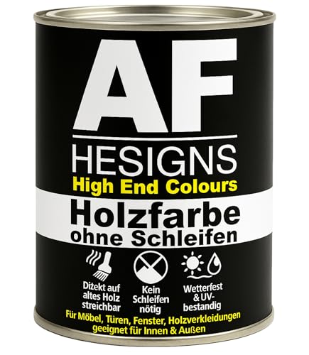Alex Flittner Designs Peinture pour meubles sans ponçage Neon Flash – Mat satiné 750 ml – Pour bois et métal – Pour l'intérieur et l'extérieur