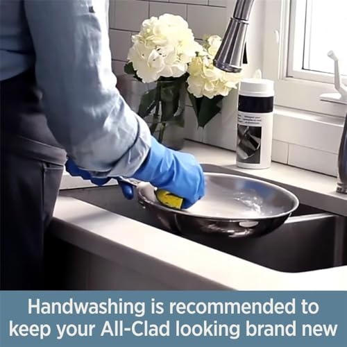 HJZSZX 3 Ply Stainless Steel Cookware Set 10 Piece Induction Compatible Oven Broiler Safe 600F Kitchen Cooking Set,10 PC,One - Image 6