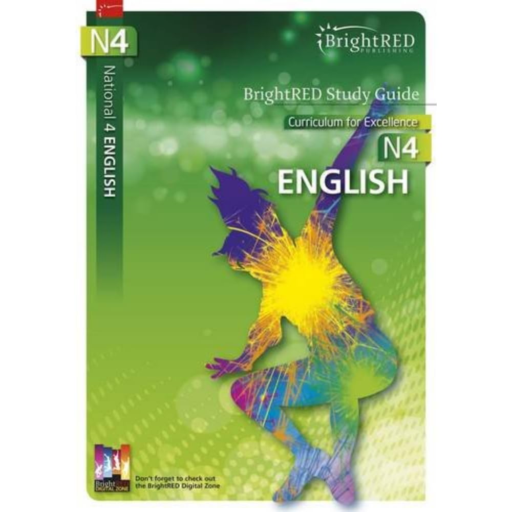 National 4 English: Improve skills and knowledge (Bright Red Study Guides): 0